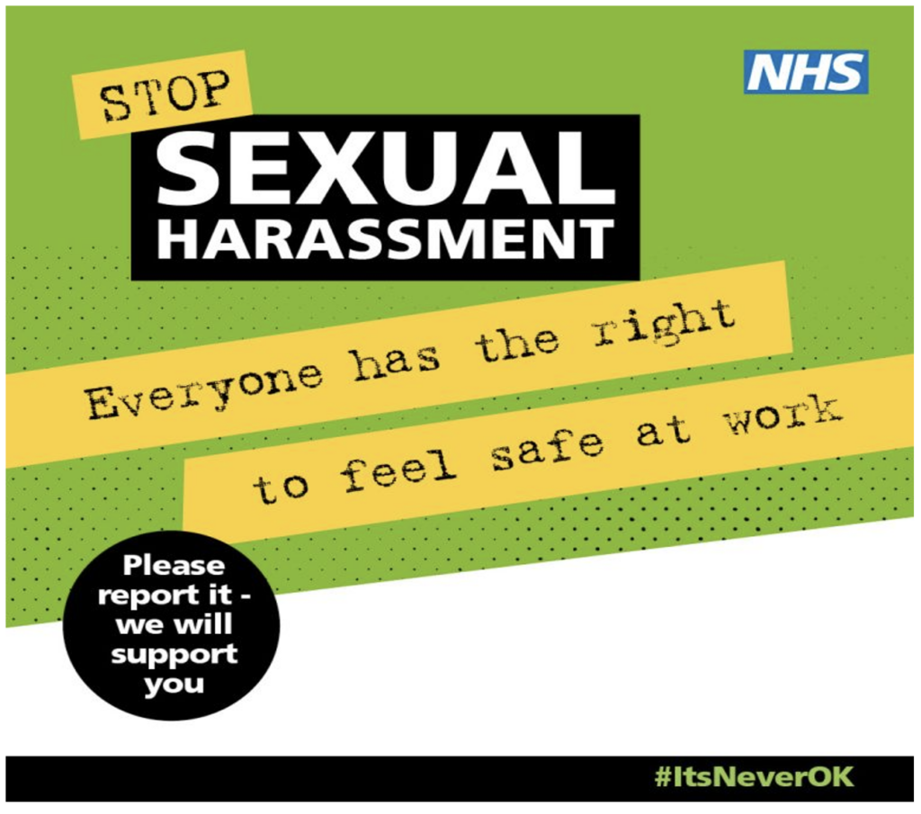 so no to sexual harassment poster
